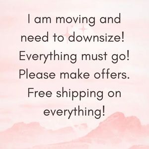 Moving and need to downsize! Free shipping on everything!